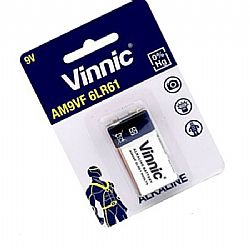 250034 ΜΠΑΤΑΡΙΑ 9V ΠΛΑΚΕ (10 ΤΕΜ.) VINNIC