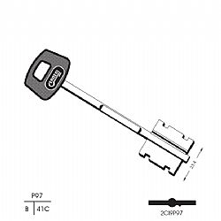 61 1463 ΚΛΕΙΔΙ CISA (5CS10P) (5 ΤΕΜ.)