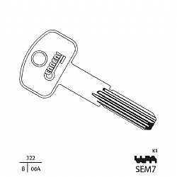 26 1499 ΚΛΕΙΔΙ SECUREMME (SCM2) (5 ΤΕΜ.)