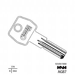 26 2109 ΚΛΕΙΔΙ AGB (AGB7) (5 ΤΕΜ.)