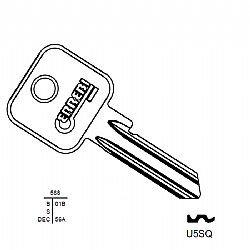 66 1451-Γ ΚΛΕΙΔΙ UNIVERSAL ΤΕΤΡΑΓΩΝΟ (UL051-100TEM.)