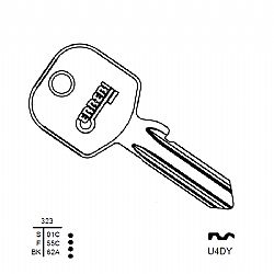 66 1452-Γ ΚΛΕΙΔΙ UNIVERSAL ΤΕΤΡΑΓΩΝΟ (UL052-100TEM)