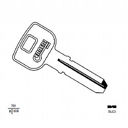 26 2454 ΚΛΕΙΔΙ DELCA (DLC3) (5 ΤΕΜ.)