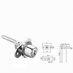 170247 ΚΛΕΙΔΑΡΙΑ ΣΥΡΤΑΡΙΕΡΑΣ KRS D19XL20mm