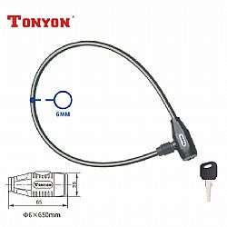 170301 ΛΟΥΚΕΤΟ ΣYΡΜΑΤΟΣΧΟΙΝΟΥ TONYON 6mm*650mm