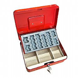 170309 ΦΟΡΗΤΟ ΤΑΜΕΙΟ ΚΟΚΚΙΝΟ LARGE ΜΕ ΚΕΡΜΑΤΟΘΗΚΗ