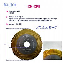 060031 ΜΑΧΑΙΡΙ HSS CUTTER HOUSE Φ70Χ5.0ΧΦ13Χ40° CH-XP8