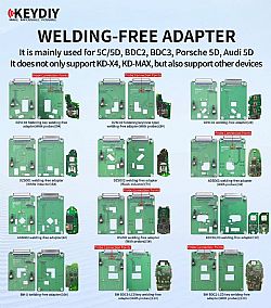 140145 KEYDIY WELDING-FREE ADAPTER SET
