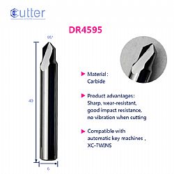 060074 ΜΑΧΑΙΡΙ CUTTER HOUSE ΚΛΕΙΔΙΩΝ ΑΠΟΤΥΠΩΣΕΩΣ DR4595