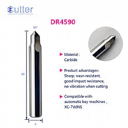 060078 ΜΑΧΑΙΡΙ CUTTER HOUSE ΚΛΕΙΔΙΩΝ ΑΠΟΤΥΠΩΣΕΩΣ DR4590